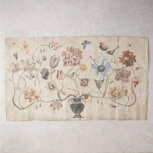 NWT Anthropologie Vase of Wonder Tapestry